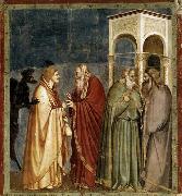 GIOTTO di Bondone Judas-Betrayal painting